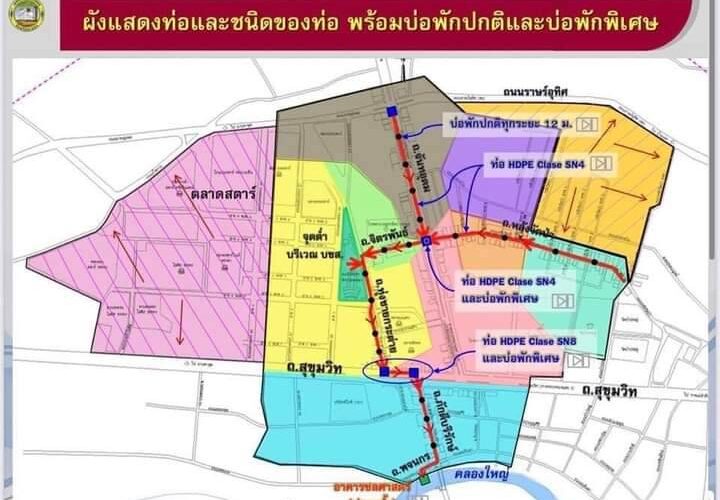 โยธาธิการและผังเมืองจังหวัดระยอง จะมีการดำเนินโครงการก่อสร้างระบบระบายน้ำเพื่อแก้ไขปัญหาน้ำท่วมบริเวณสี่แยกจันทอุดม และ พื้นที่ใกล้เคียง