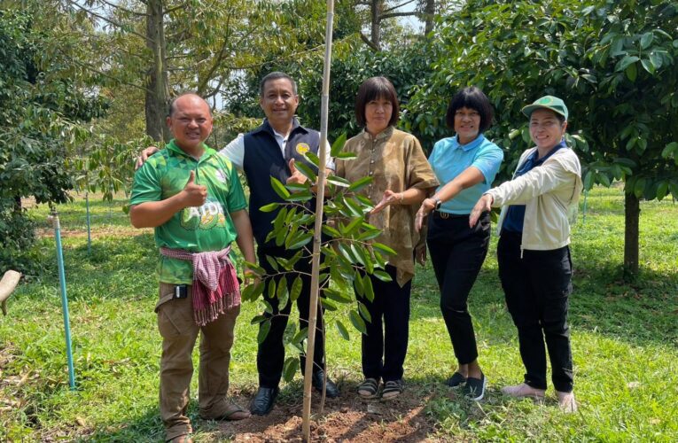 รองผู้ว่าราชการจังหวัดระยอง นำเจ้าหน้าที่เกษตรระยอง ตรวจติดตามสถานการณ์ผลไม้-เยี่ยมเกษตรกรชาวสวนผลไม้ในพื้นที่ แนะผลิตผลไม้มีเป็นคุณภาพ